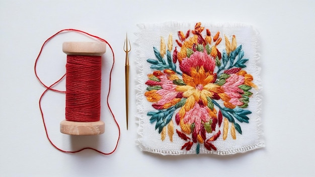 Model tradițional brodat